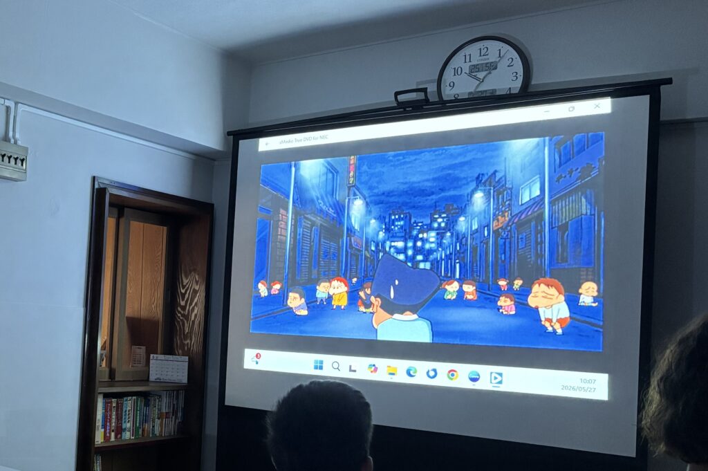 みんな釘付けで見入っています。